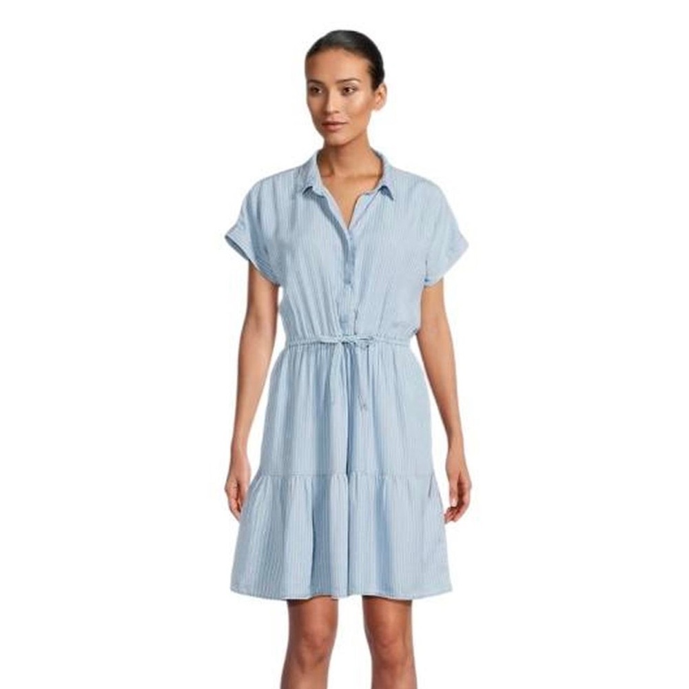 beachlunchlounge Light Blue Midi Dress